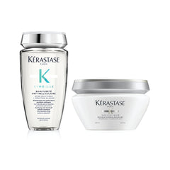 Kerastase Symbiose Purete Shampoo and Hydra apaisant Mask Combo (250ml + 200ml)