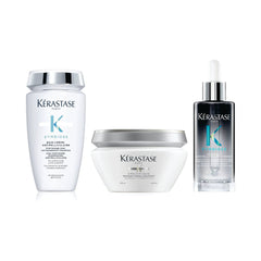 Kerastase Symbiose cream Shampoo, Hydra apaisant Mask and Symbiose Serum Combo (250ml + 200ml + 90ml)