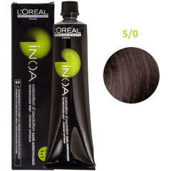 Loreal Inoa Ammonia Free Hair Color 60G 5.0 Light Brown