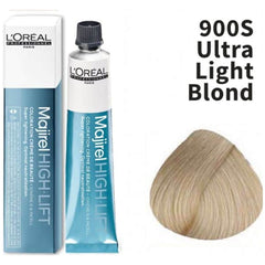 Loreal Majirel Hair Color 50G 900S Ultra Light Blonde+ Oxidant 1000Ml Combo