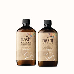 Nashi Argan Shampoo and Conditioner Combo (500ml + 500ml)