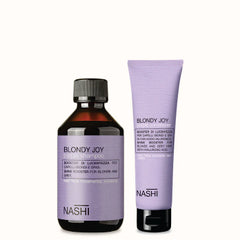 Nashi Argan Blondy Joy Purple Shampoo and Conditioner (250ml + 150ml)