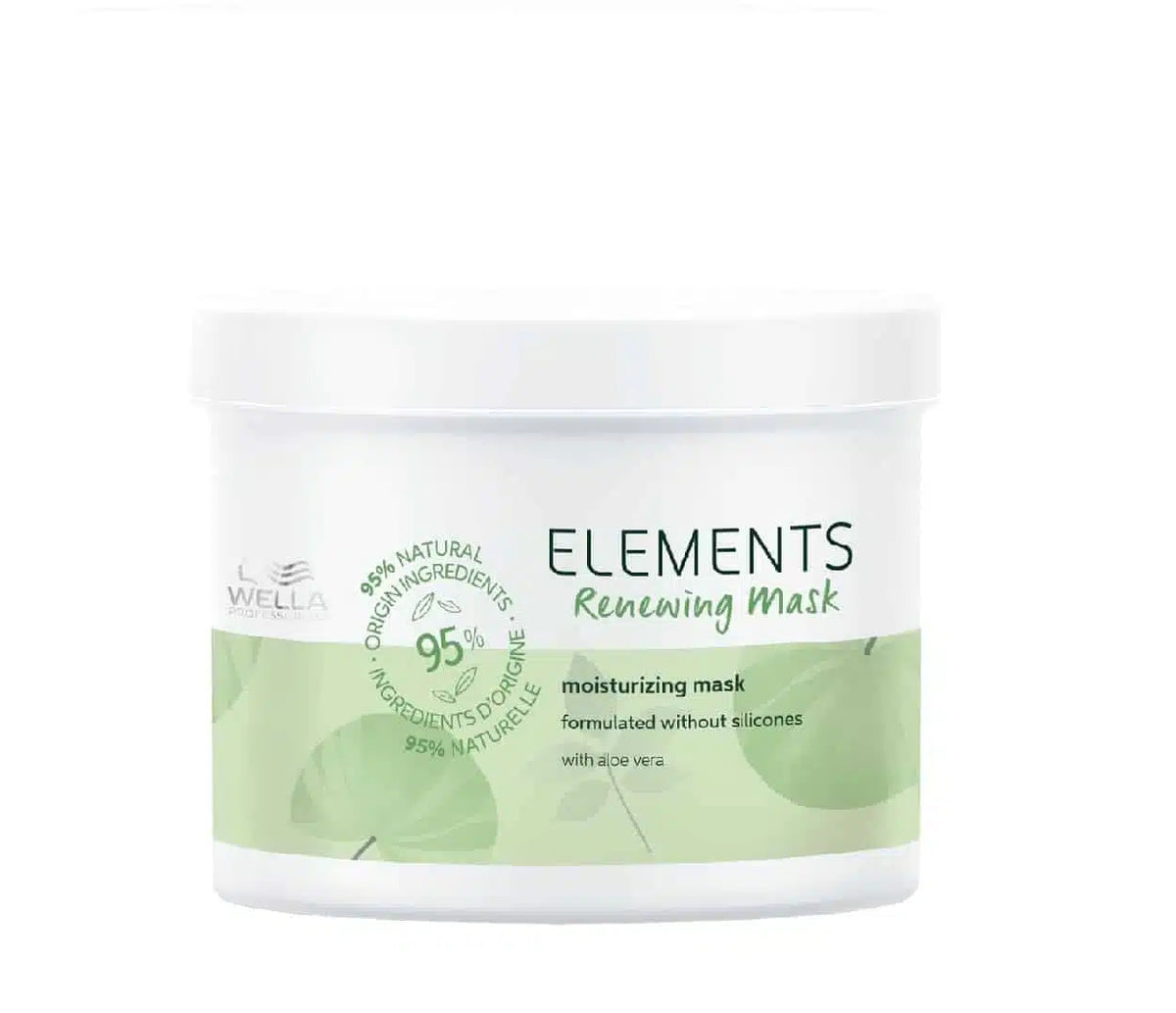 Wella Professionals Elements Renewing Hair Mask | 500 ml | Nourishing, Moisturizing Hair Treatment | Sulfate, Silicone & Paraben Free | 99% Natural Origin Ingredients