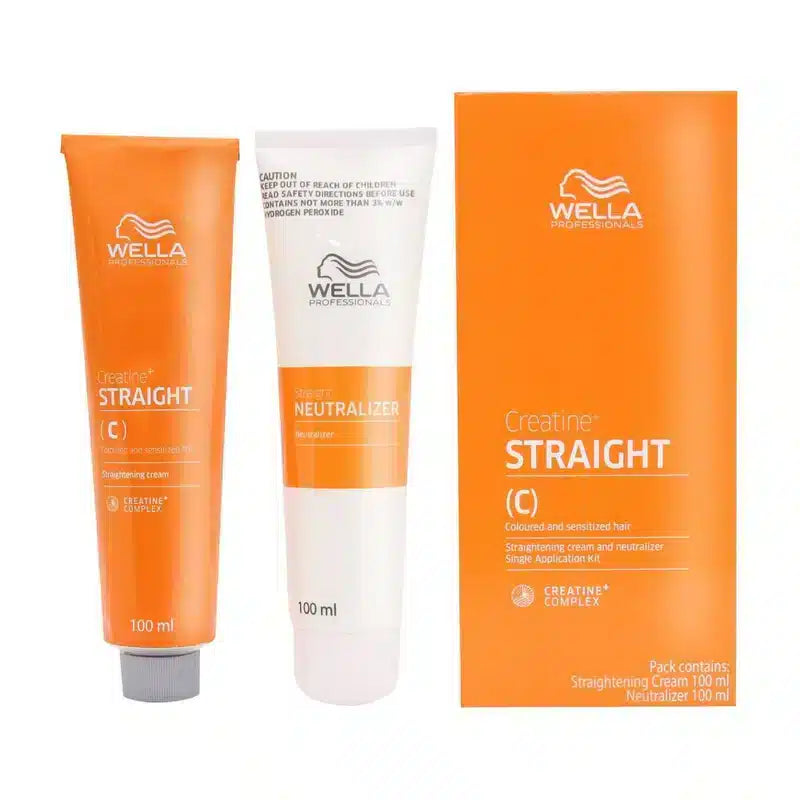 Wella Professionals Creatine Straight (C) (Straightening Cream And Neutralizer) 200ml