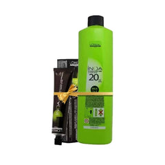 Loreal Inoa Hair Color 60G 3.0 Dark Brown + Developer 1000ml Combo