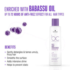 Schwarzkopf Professional Bonacure Keratin Smooth Perfect Micellar Condtioner and Masque Combo (250ml+200ml)