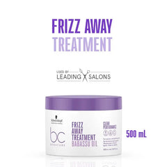 Schwarzkopf Professional Bonacure Frizz Away Treatment, 500ml with Babassu Oil