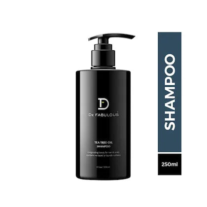 De Fabulous Tea Tree Oil Shampoo-250 ml |All hair types | Scalp Health | Sulphate Free