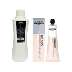 Loreal Paris Professional Dia Color Ammonia Free Hair Color 5.5 Light Mahogany Brown 60ml + 20 Vol Developer 495ml