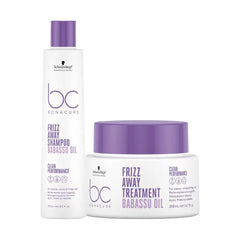 Schwarzkopf Professional Bonacure Anti Frizz Combo with Babassu Oil - (Shampoo 250ML + Mask 200ML)