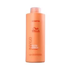 Wella Professionals Invigo Nutri-Enrich Shampoo for Damaged Hair | 1000 ml | Nourishing, Hydrating Hair Cleanser for Dry Hair | With Goji Berry Nutrients