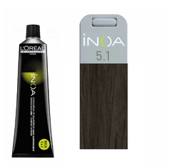 Loreal Inoa Ammonia Free Hair Color 60G 5.18 Light Ash Mocha Brown