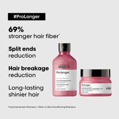 L'Oreal Professionnel Pro Longer Shampoo (1500ml), Hair Mask (500g) Combo For Long Hair & Thin Ends