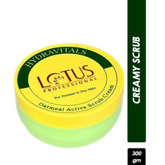 Lotus Professional Hydravitals Oatmeal Active Scrub Cream (260g)