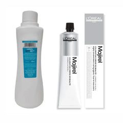 Loreal Professional Majirel Hair Color 50G No Rouge Mix Red + Oxidant 495Ml Combo