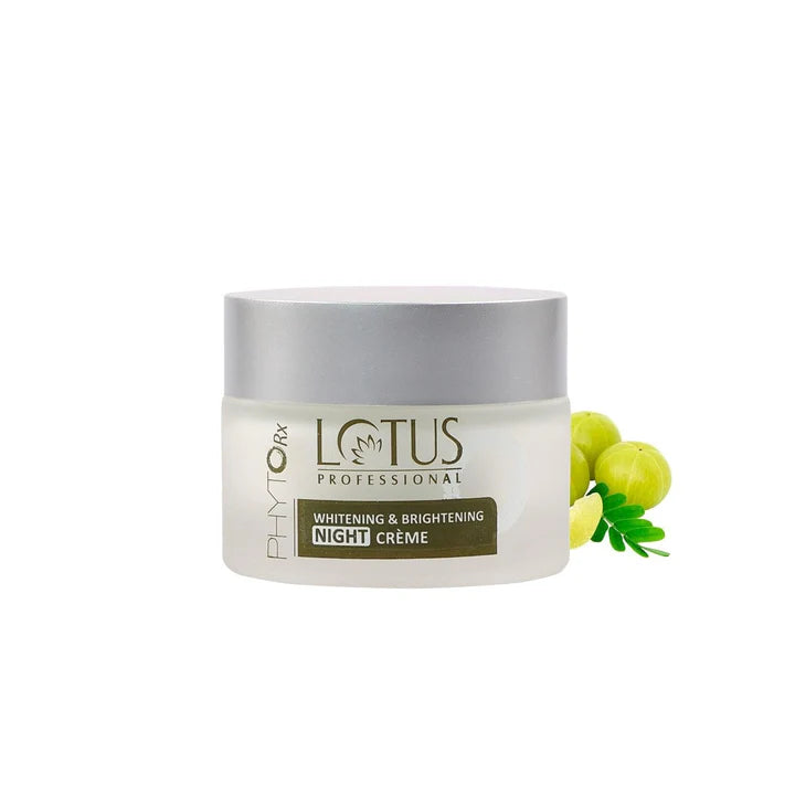 Lotus Professional Phyto Rx Whitening & Brightening Night Cream, Natural, 50 g