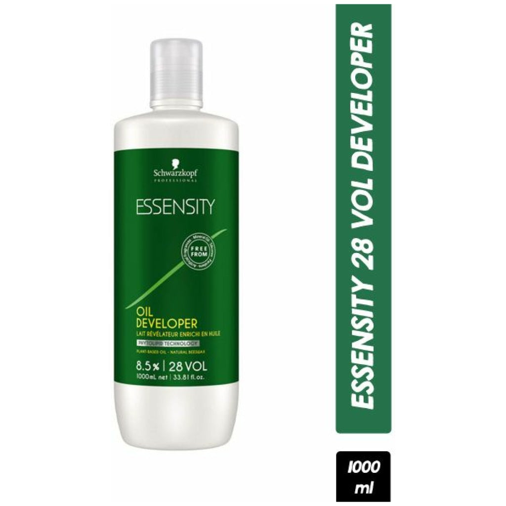 Schwarzkopf Essensity Ammonia Free Hair Color 10 Black + Developer 10