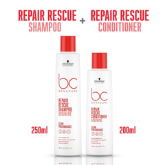 Schwarzkopf Professional BC Bonacure Repair Rescue Shampoo with Arginine Combo (Shampoo + Conditioner + Treatment)