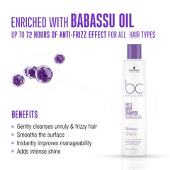 Schwarzkopf Professional Bonacure Keratin Smooth Perfect Micellar Shampoo and Conditioner (250ml+200ml)
