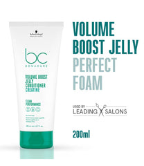 Schwarzkopf Professional Bonacure Volume Boost Jelly Conditioner With Creatine - For Fine Hair (200ml)