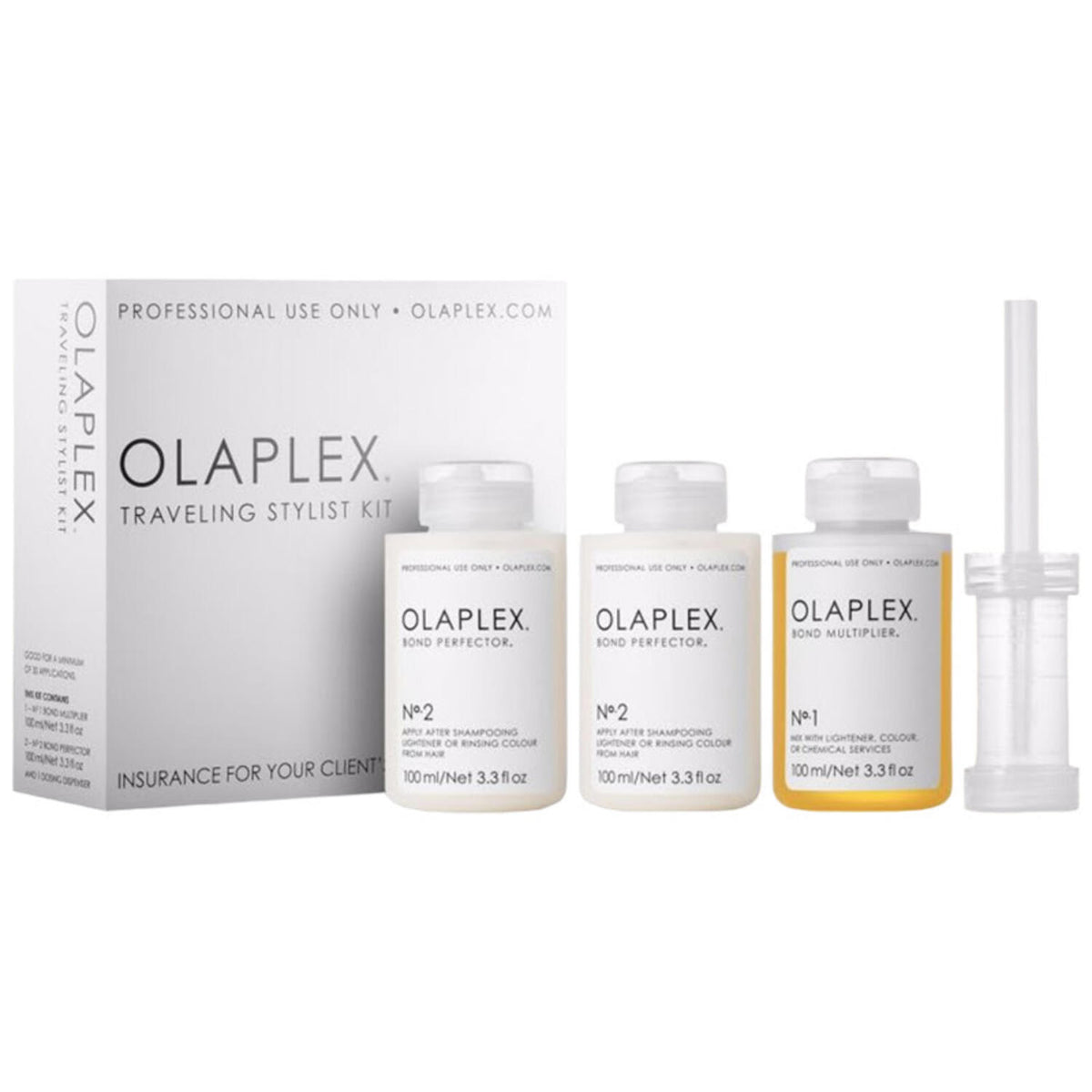 Olaplex Travelling Stylist Kit No. 1, No. 2 (3x100ml)