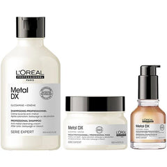 L'Oreal  Professionnel Metal Dx Shampoo + Metal Dx Mask + Metal Dx Oil (300 ml + 250 ml + 50 ml)