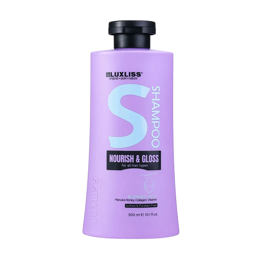 Luxliss Nourish & Gloss Shampoo 300ml