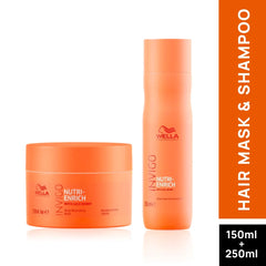 Wella Professionals Invigo Nutri Enrich Deep Nourishing Shampoo and Mask Combo 150ml+250ml