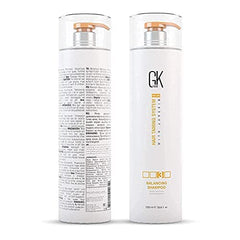 GK Hair Global Keratin Balancing Shampoo 1000ml For Oily Hair And Scalp Restores Scalp pH Level - Sulfate And Paraben Free