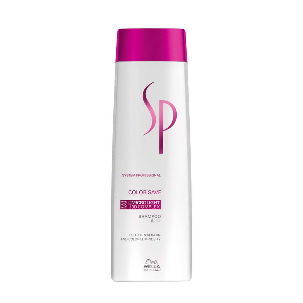 Wella Color Save Shampoo for Coloured Hair, 250ml