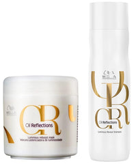 Wella Professionals Oil Reflections Luminous Reveal Shampoo 250 ml and Reebost Mask 150ml duo