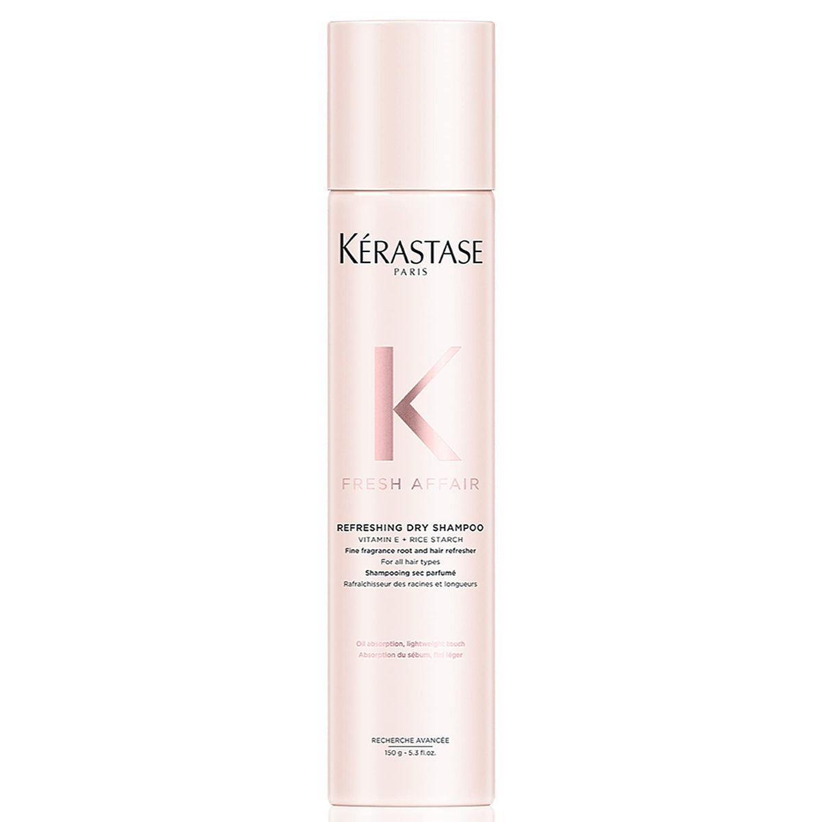 Kerastase Fresh Affair Dry Shampoo | Fine Fragrance Root and Hair Refresher | Instantly Absorbs Excess Oil on Scalp and Hair | Lightweight | Fresh Scent | Silicone Free | For All Hair Types