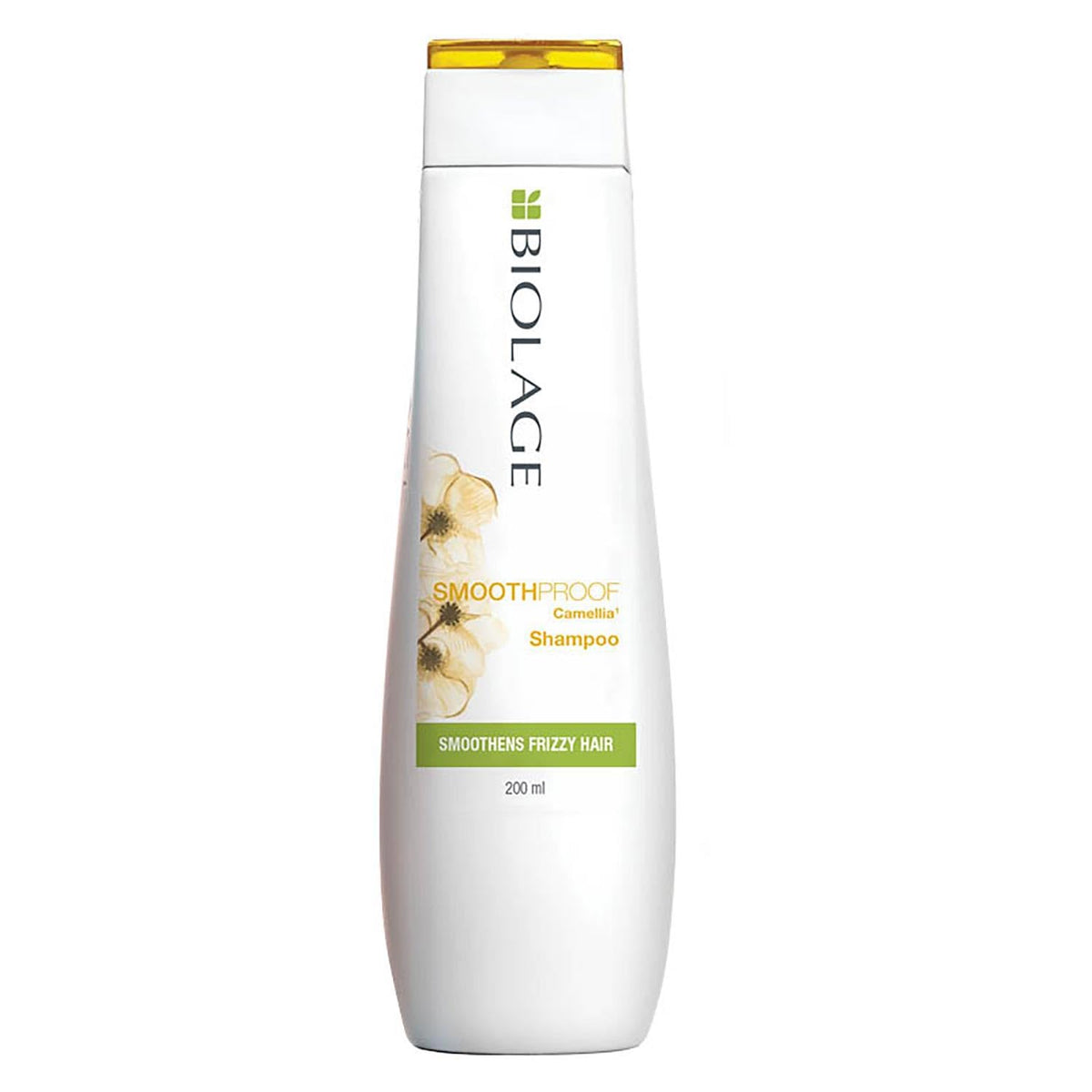 Biolage Smoothproof Shampoo For Frizzy Hair | Cleanses, Smooths & Controls Frizz | With Camellia Flower | Natural & Vegan (200 ml)