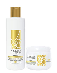 Xtenso Care Sulfate & Pereben free Shampoo & Mask Combo For Straightened Hair (250ml+196g)