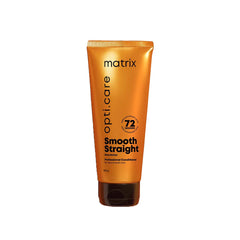 Matrix Opti Care Smooth Straight Professional Conditioner for Ultra Smooth Intensely Moisturized Hair with Shea Butter, Paraben Free 196g