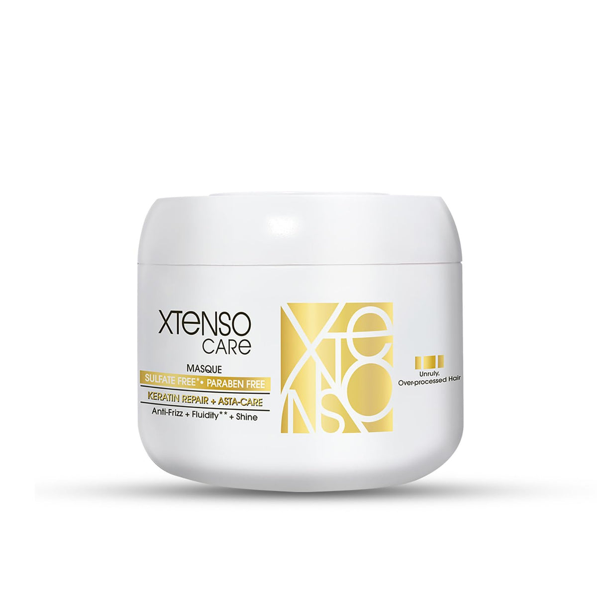 L'Oréal Professionnel Xtenso Care Sulfate-free* Masque | For all hair types | Gently cleanses, controls frizz and adds shine | With Keratin Repair and Asta-Care *without sulfate surfactants 196g