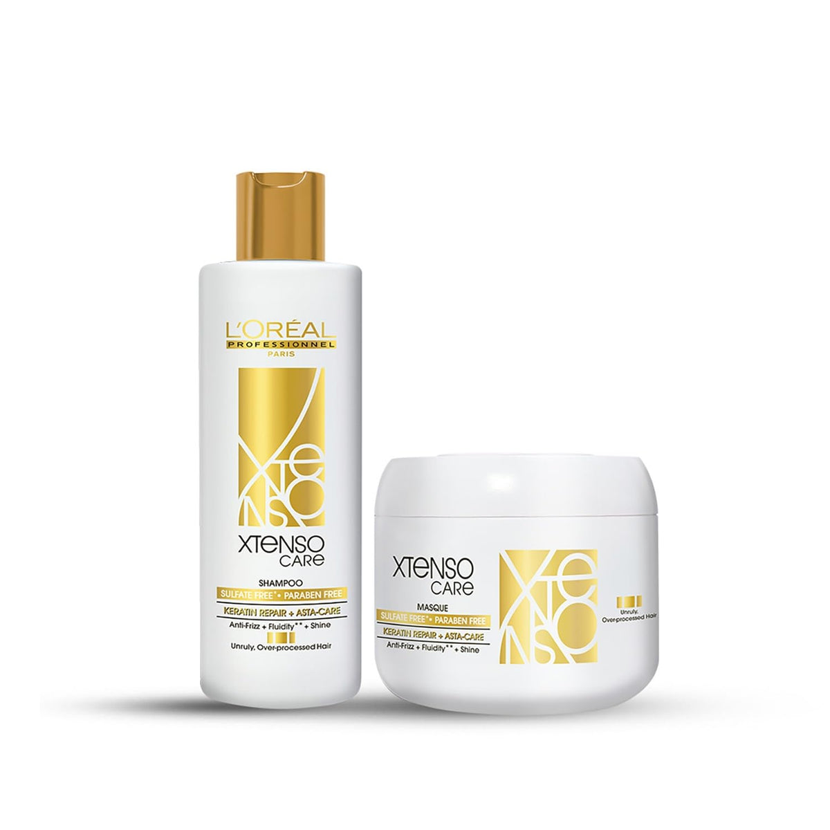 L'Oreal Professionnel Xtenso Care Sulfate-free Shampoo (250ml) + L'Oreal Professionnel Xtenso Care Sulfate-free Mask (196gms)