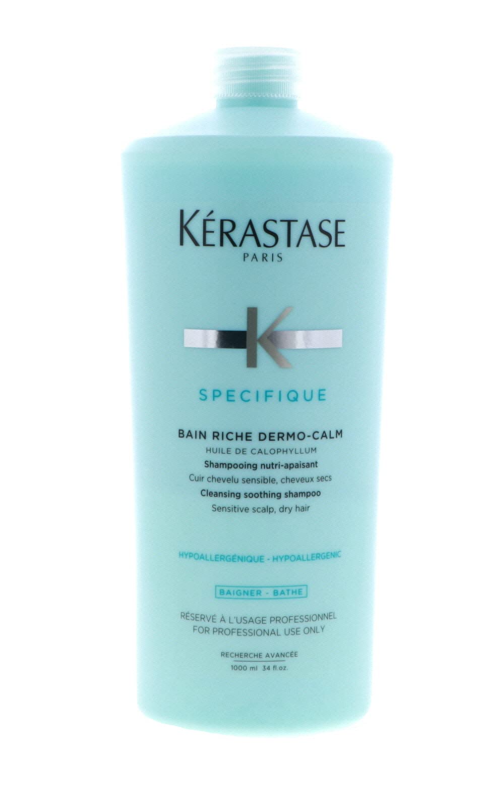 Kerastase Specifique Bain Riche Dermo-Calm Shampoo (34 oz.) 1L