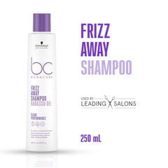 Schwarzkopf Professional Bonacure Frizz Away Shampoo with Babassu Oil | 250 ml