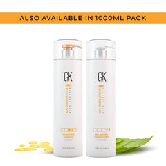 GK Hair Global Keratin Balancing Shampoo 300ml For Oily Hair And Scalp Restores Scalp pH Level - Sulfate And Paraben Free