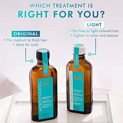 Moroccanoil Treatment Light Oil, Blue, 100ml