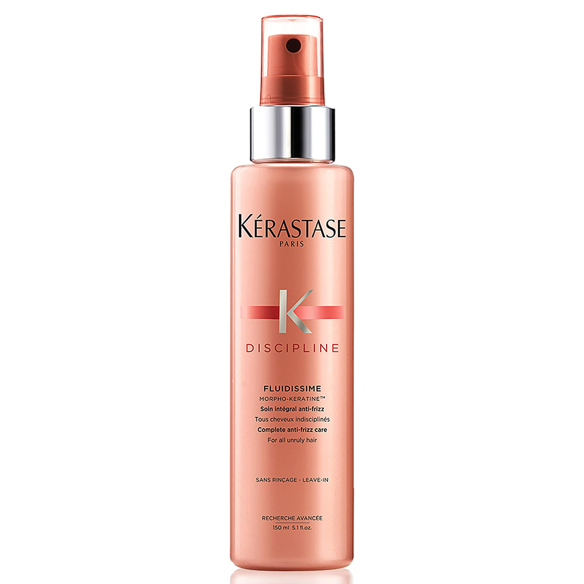 Kerastase Discipline Fluidissime Complete Anti-Frizz Care Spray for Unisex,150ML / 5.1 Ounce