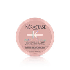 Kerastase Chroma Absolu Masque Chroma Filller Mask 75ml | For Damaged Color-Treated Hair | Strengthens and Hydrates | With Lactic Acid | Chroma Filler 75 ML