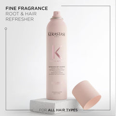 Kerastase Fresh Affair Dry Shampoo | Fine Fragrance Root and Hair Refresher | Instantly Absorbs Excess Oil on Scalp and Hair | Lightweight | Fresh Scent | Silicone Free | For All Hair Types