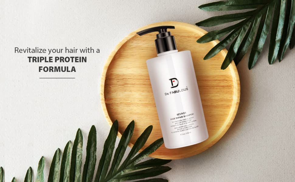 Df Plus Shampoo De Fabulous Df Reviver Hair Repair Shampoo 250Ml – Live Beauty