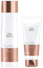 Wella Professionals Fusion Intense Repair Shampoo 250 ml and Conditioner 200ml duo for Damaged Hair