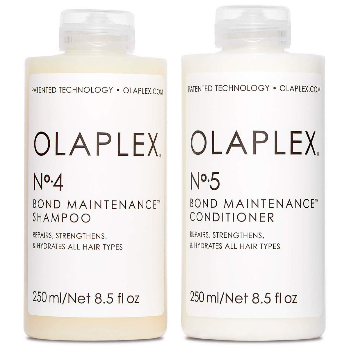 Olaplex Professional Shampoo and Conditioner (No4 and No5), Pack of 2, 250 ml each