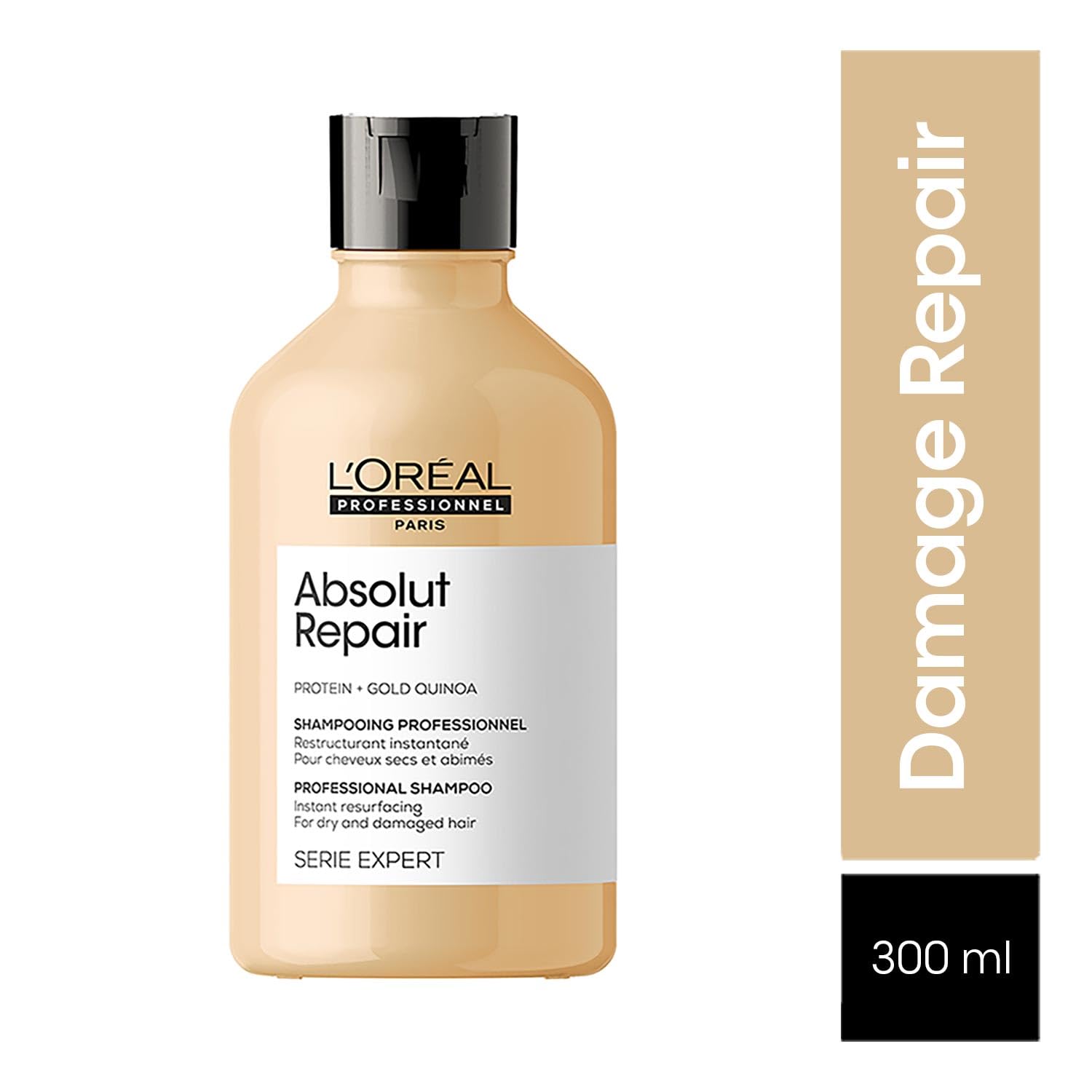 L'Oréal Professionnel Serie Expert Absolut Repair Shampoo, 300ML - 8901526509386