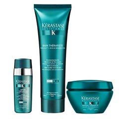 Kerastase Resistance Therapiste Shampoo, Masque And Serum Trio