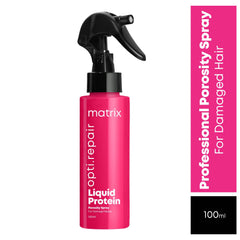 Matrix Opti.Repair Professional Porosity Spray | Liquid Portein+B5 | Repairs Damage from 1st Use | for Damaged Hair, Split Ends, Breakage 100 ml